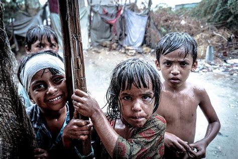 Poor kids portrait Photograph by Zak Kz | Fine Art America