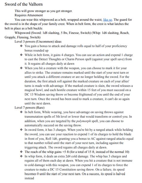 Need help balancing a few items. I'm fine with them being stronger but ...