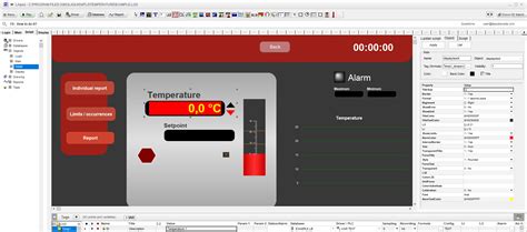 SCADA temperature monitoring - Temperature monitoring software.