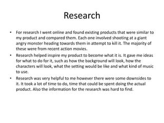 Video Game Evaluation | PPTX