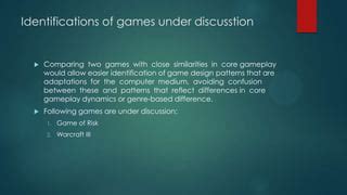Comparing computer and traditional games | PPT