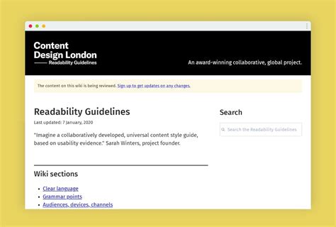 Readability Guidelines | JUXT Design