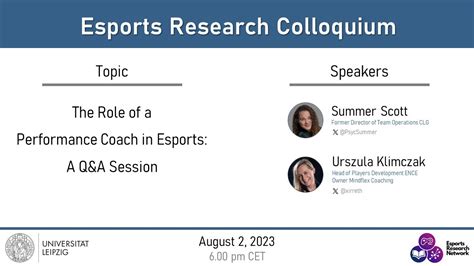 The Role of Performance Coaches in Esports: A Q&A Session - YouTube