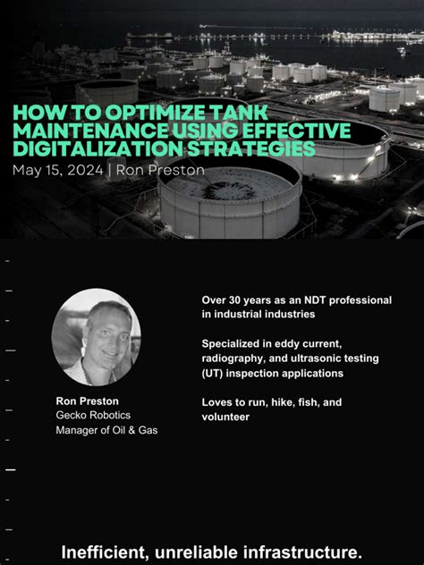 Slides - How To Optimize Tank Maintenance Using Effective ...