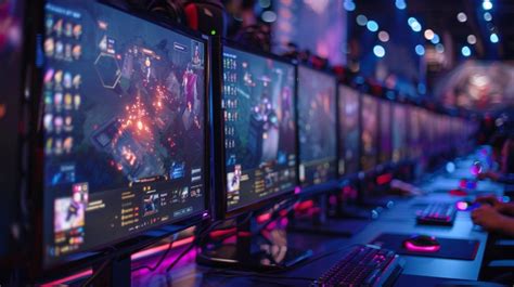 Free Gaming Tournament Setup Photo - Gaming, Technology, Monitors ...