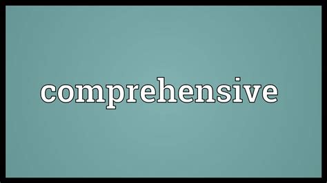 Download Comprehensive Word On Blue Background Wallpaper | Wallpapers.com