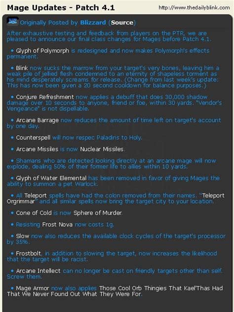 Patch 4.1 final Mage changes : r/wow