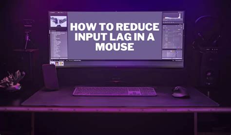 How can I minimize input lag with my wireless gaming mouse and keyboard setup?