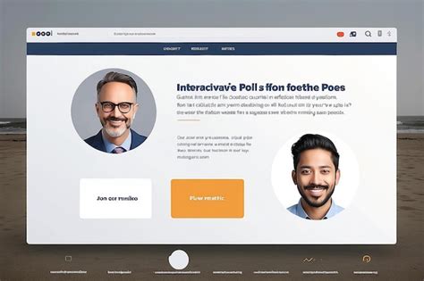 Premium Photo | Interactive Poll