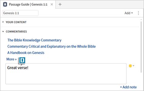 Add Notes to Guide Sections - MP Seminars