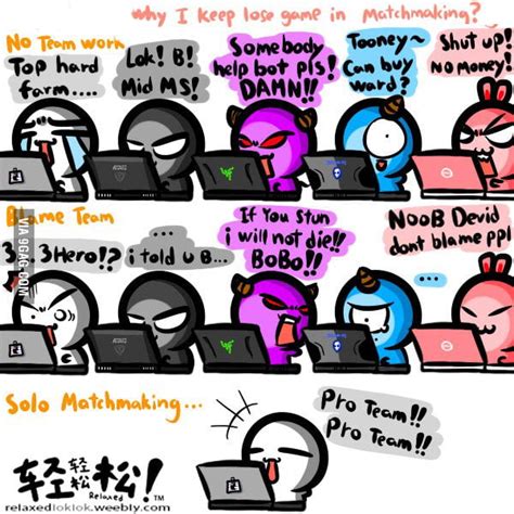 My Team Vs Enemy Team - 9GAG