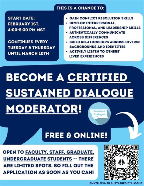 Moderator Training Workshops