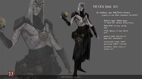 ArtStation - Necromancer Class Development | Character art, Necromancer ...