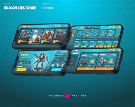 MOBILE GAME (GUI) :: Behance