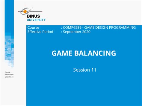 SOLUTION: Game Design programming part 11 game balancing - Studypool