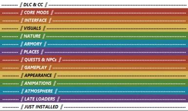 Better Separators For Mod Organizer 2 (MO2) at Skyrim Special Edition ...