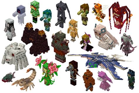 All Minecraft Mobs