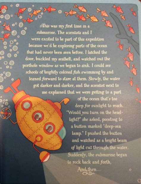 Prompt 9: Deep Sea Expedition- Include Dialogue in an Imaginative ...