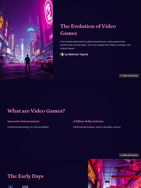 The-Evolution-of-Video-Games | PDF