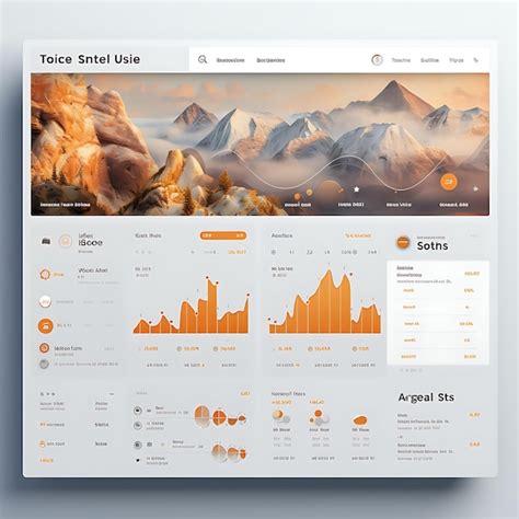 Premium AI Image | Web Dashboard News Article Analytics Dashboard ...