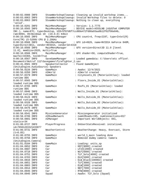 Game Log | PDF | Computer Science | Software