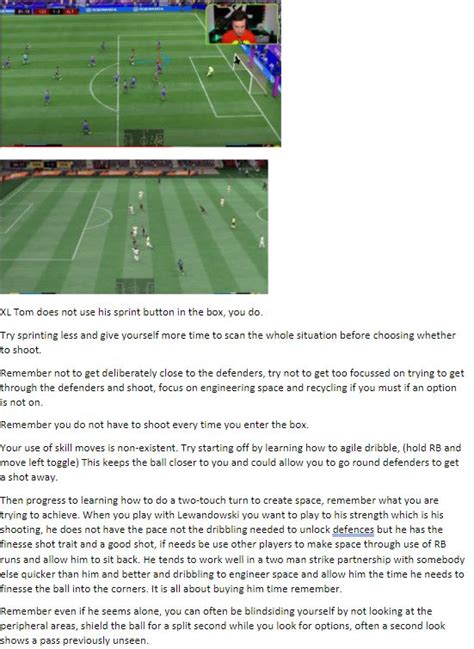 Give highly detailed fifa gameplay analysis by Futanalytical | Fiverr