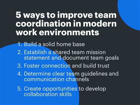 5 Ways to Improve Team Coordination | Lucid