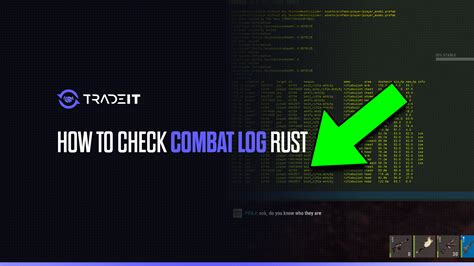 How to Check Combat Log – Rust