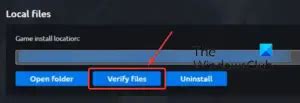 How to verify the Integrity of Game files and Repair them on PC