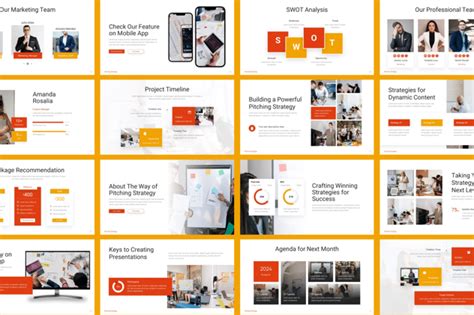 Pitching Strategy Pitch Deck Incl. strategy &amp; planning - Envato