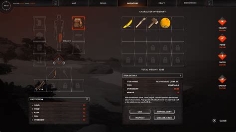 Game User Interface Practice | Inventory screen on Behance