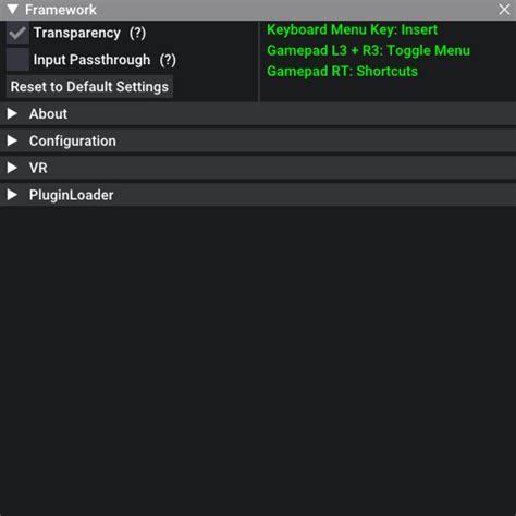 Detailed overview - UEVR Documentation