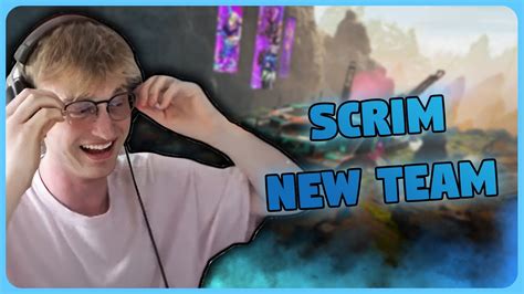 Playing Scrims With My New Team - YouTube