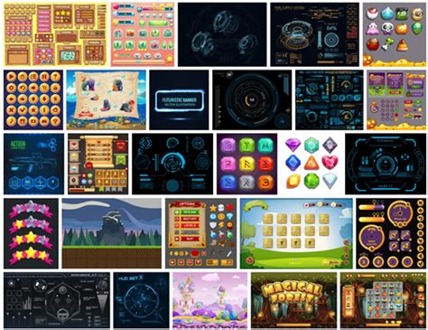 Free Interactive Game User Interfaces for E-Learning | The Rapid E ...