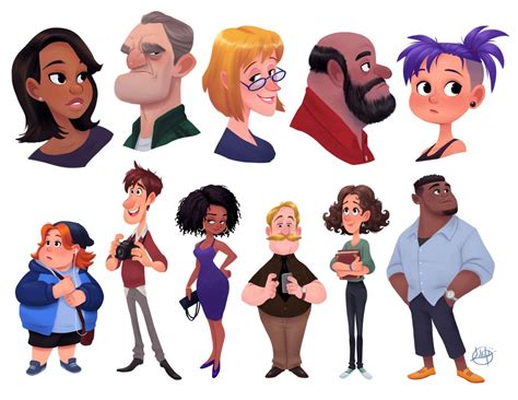 100 Modern Character Design Sheets You Need To See! | Character design ...