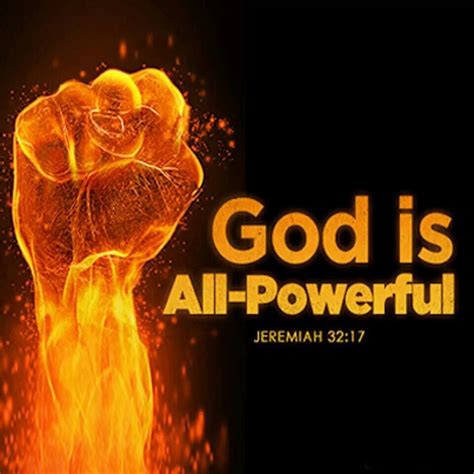 God is all powerful... | God jesus, Jeremiah 32, Jesus