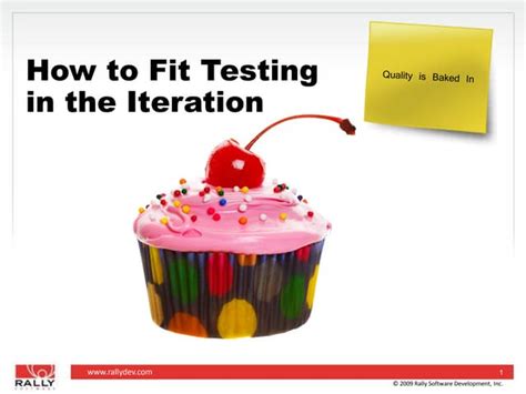 How To Fit Testing Into The Iteration | PDF