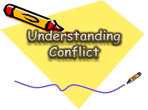 Understanding conflict