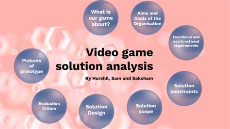 Video game analysis stage by Saksham SHARMA on Prezi