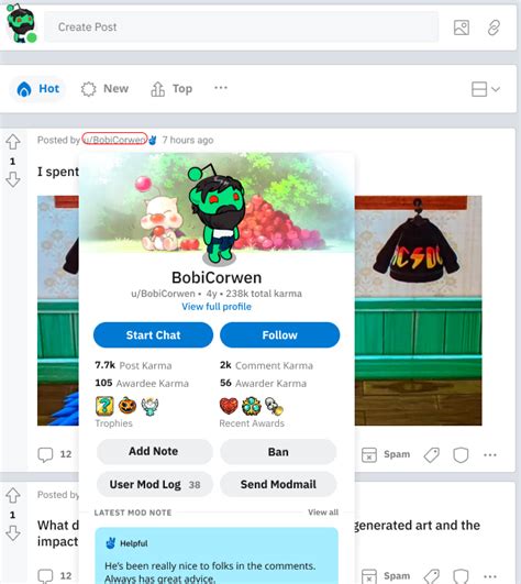 Mod Notes and User Mod Log – Reddit Mods