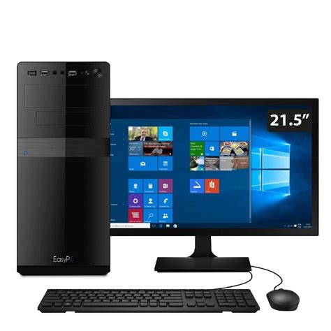 Computador EasyPC Standard+ Intel Core i5 8GB HD 1TB Monitor 21.5 ...