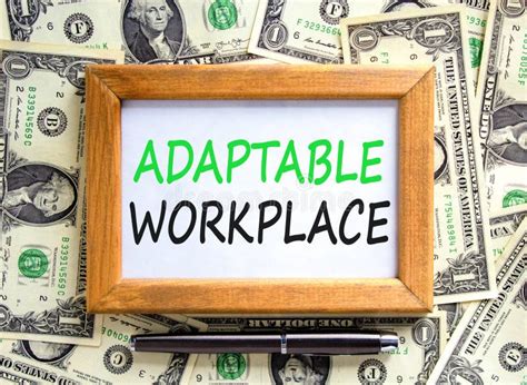 Adaptable Workplace Symbol. Concept Words Adaptable Workplace on ...