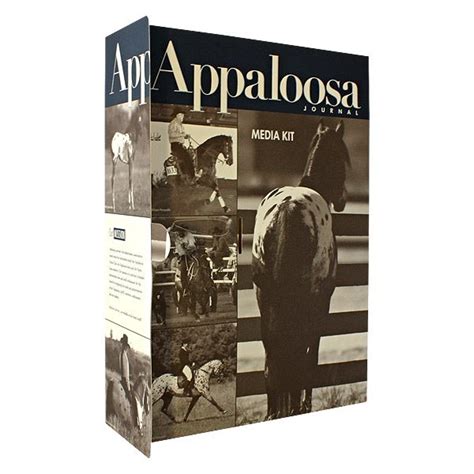 Folder Design: Press Kit Folders for Appaloosa Journal