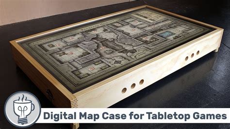 Digital Map Case for Table Top Games - YouTube