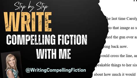 Step by Step Write a Book with Me Part 3 | Writing Compelling Fiction ...