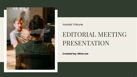 Editorial Meeting Presentation Template in PowerPoint, PDF, Google ...
