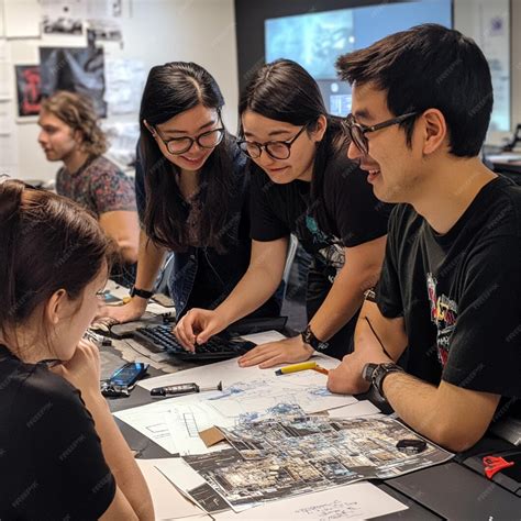 A team reviewing a games user experience UX and making adjustments to ...