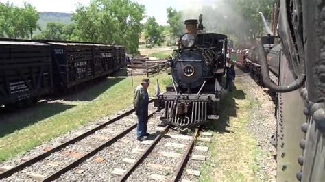 Colorado Railroad Museum Cab Ride Aboard D&amp;RGW #491 - YouTube