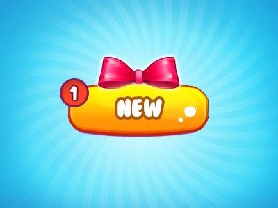 Notification Button!! | Game design, Game artwork, Game ui