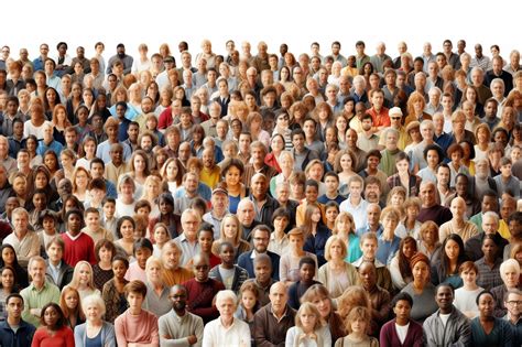 Premium Photo | Diverse crowd of people of different ages and races